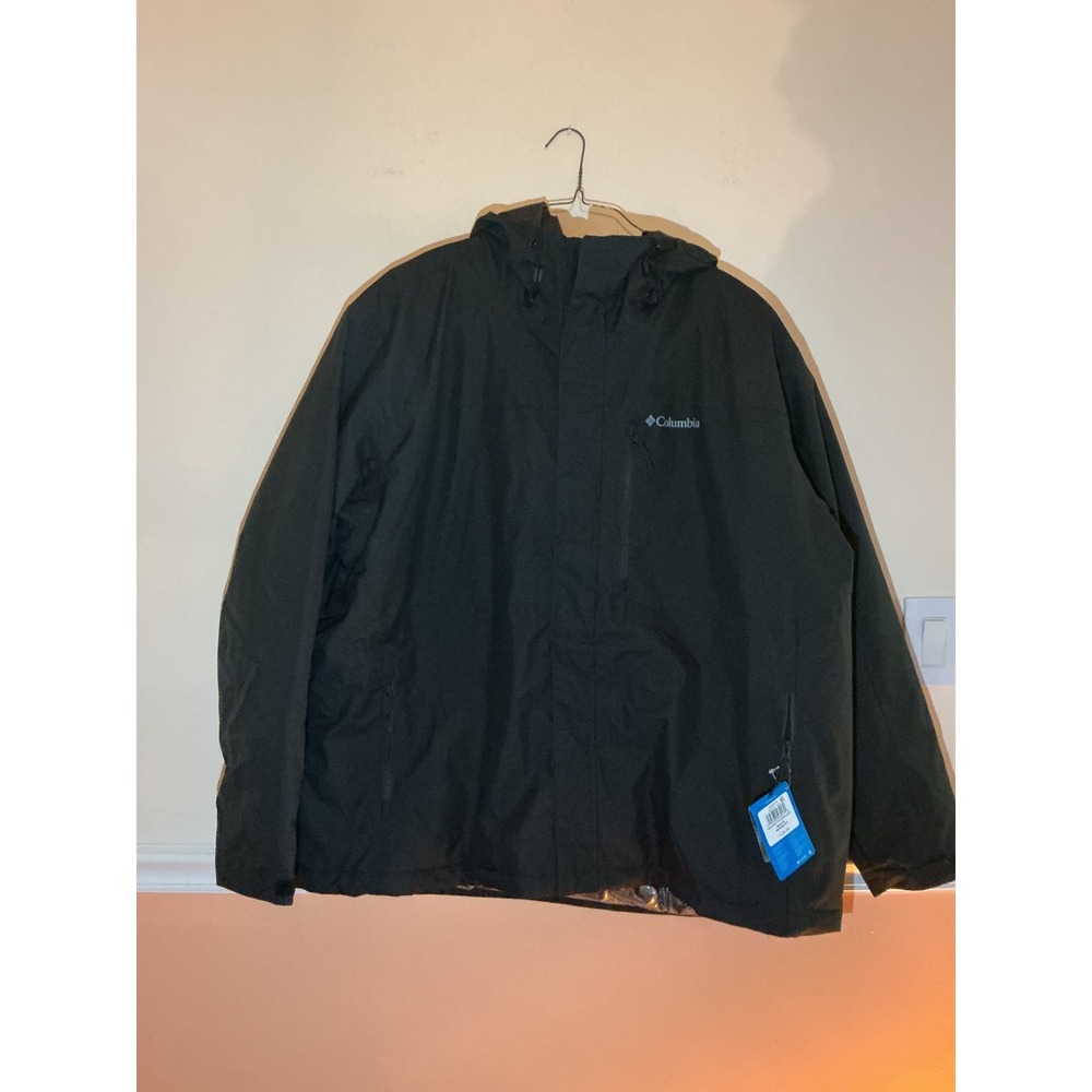 NWT Columbia Men's‎ Tipton Peak III Insulated Jacket Black Size 3X